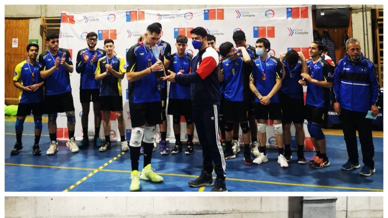 UCEN obtiene podio en torneo de voleibol