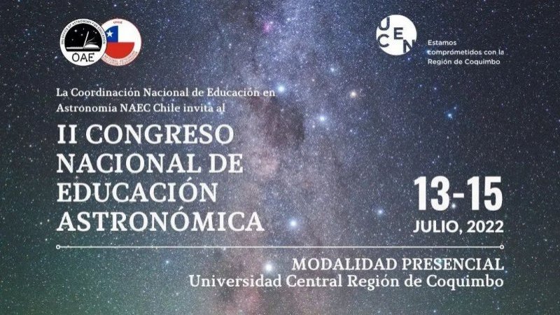 Licenciatura en Astronomía fueron anfitriones en importante Congreso Nacional