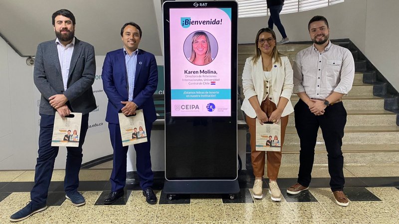 UCEN realiza gira académica para visitar universidades de Colombia