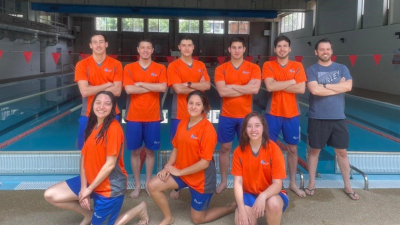 Destacada participación de la selección de Natación en la final Regional Metropolitana