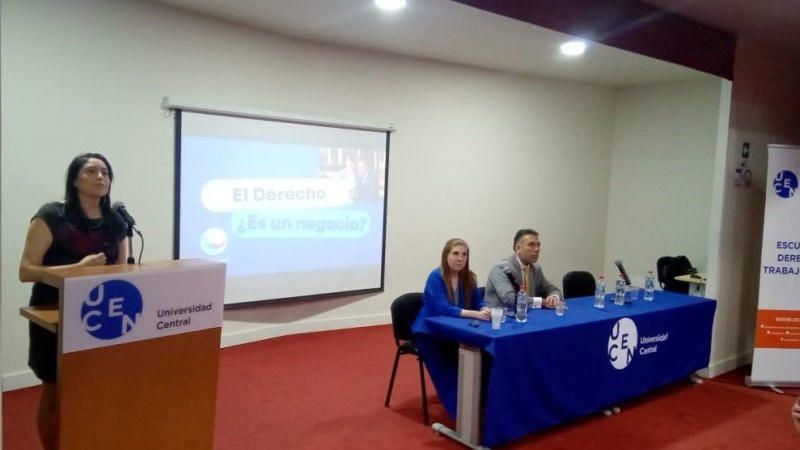 Concurrida charla sobre emprendimiento para abogados