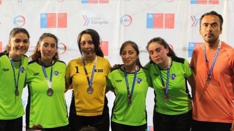 Futsal femenino se subió al podio en la LDES