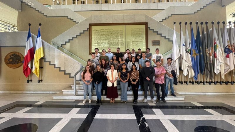 Estudiantes visitaron el Congreso Nacional en Valparaíso