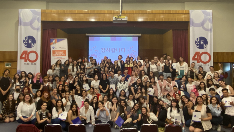 Instituto Rey Sejong Santiago realizó ceremonia de finalización de los cursos del segundo semestre 2022