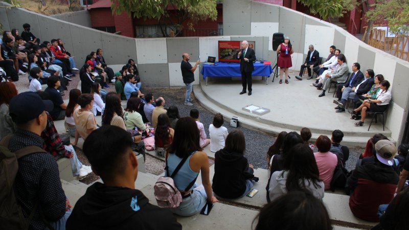 Con el Rector y el Vicerrector Académico presentes, la Finarq recibió a sus estudiantes nuevos/as