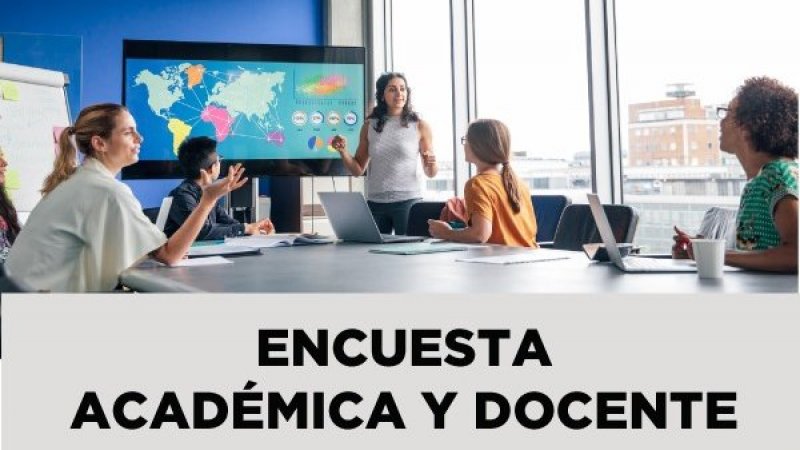 Dirección de Relaciones Internacionales realizó encuesta dirigida a docentes para fortalecer la Internacionalización en Casa