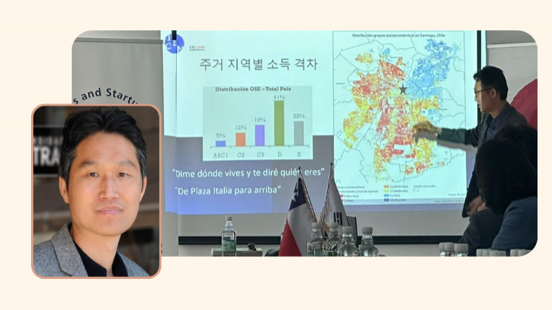 Director del Centro de Estudios Comparados de Corea dictó charla a empresarios coreanos sobre el panorama social en Chile