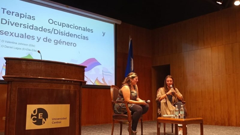 Diversidades Sexuales y Género fue el tema central del día de la Terapia Ocupacional en la UCEN