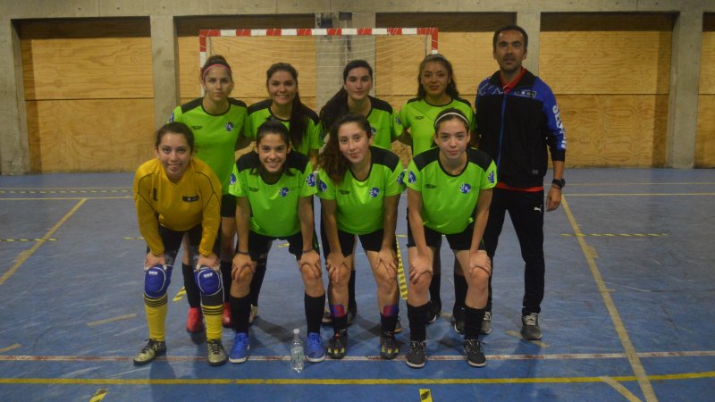 Sufrido empate para la selección femenina de Futsal de la UCEN