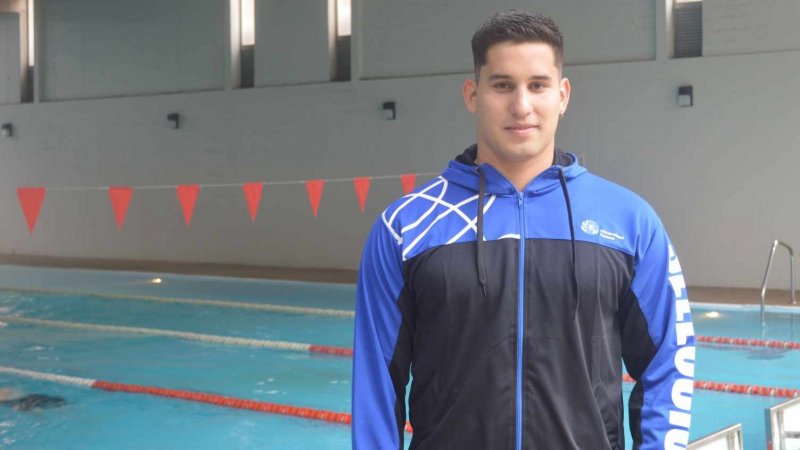 Estudiante del mes: José Perdomo, el ingeniero nadador