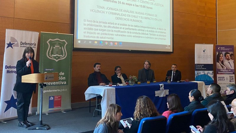 Académicos de la Facdeh participaron en jornada de análisis de violencia y criminalidad