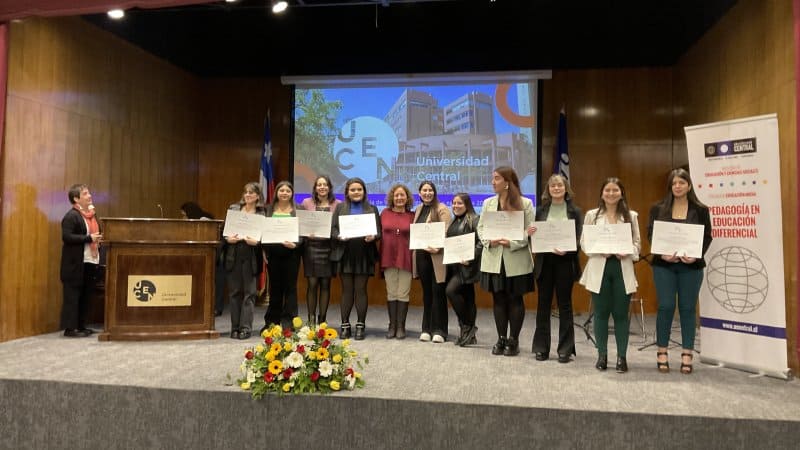 Se titulan 37 nuevas profesionales de Pedagogía en Educación Diferencial