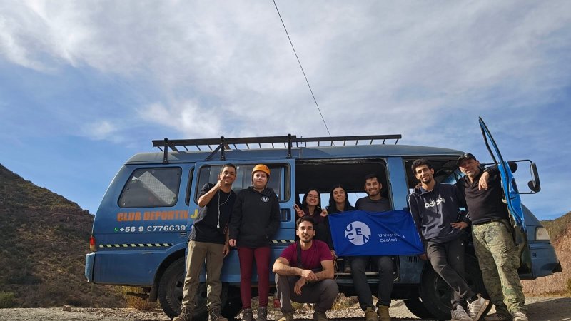 Estudiantes del Taller de Escalada realizaron actividad en terreno