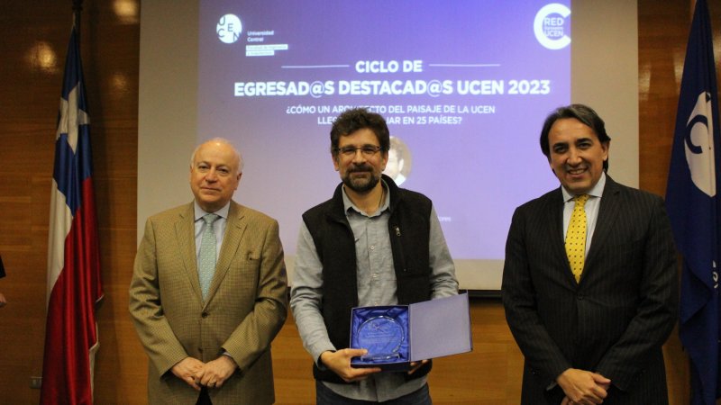 Ex alumno Gustavo Collados inicia el Ciclo de Charlas Egresad@s Destacad@s UCEN 2023