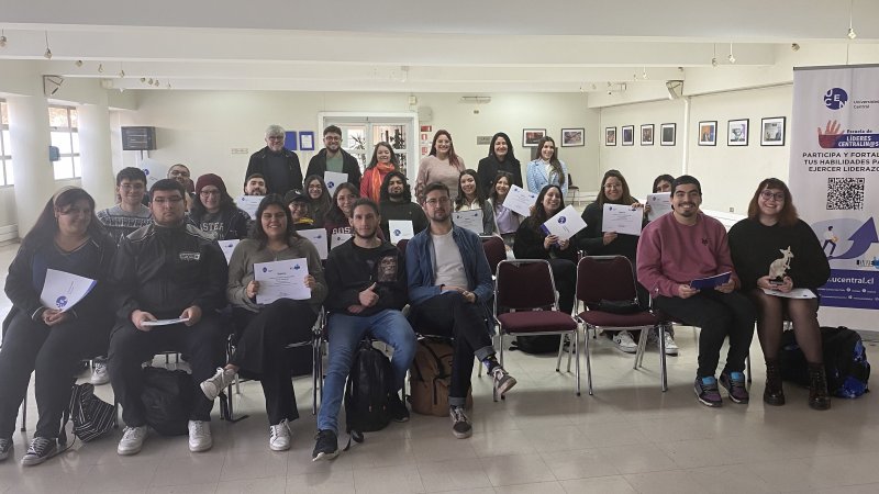 DAVE realizó cierre de la Escuela de Líderes Centralinos/as