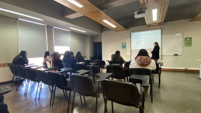 DAVE realizó taller con estudiantes de Educación Parvularia