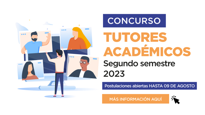 Concurso Tutores(as) Académicos(as) segundo semestre 2023