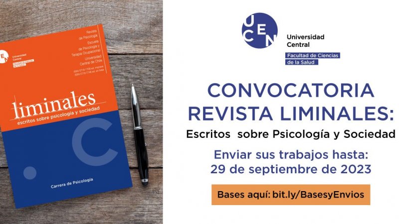 Revista Liminales convoca a publicar en su próxima edición