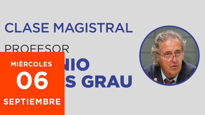 Clase magistral – La acción colectiva en el paradigma industrial en crisis