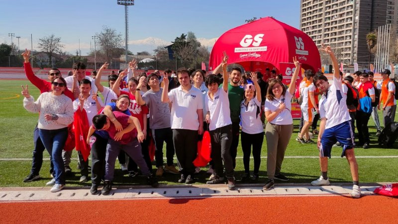 Estudiantes del Prufodis participaron en el Primer Encuentro Inclusivo Deportivo Universitario