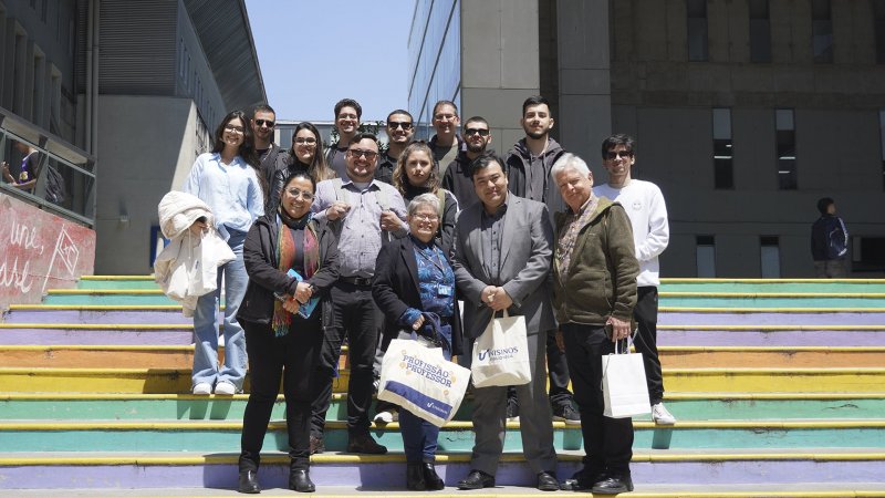 La DRI junto a la Facultad de Economía, Gobierno y Comunicaciones recibieron a grupo de estudiantes de UNISINOS para charla magistral