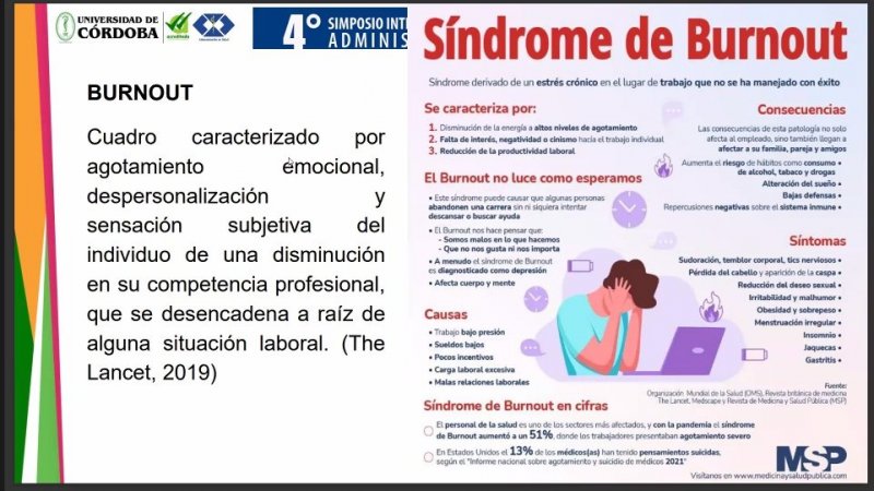 Académico y estudiantes de Famedsa participan en 4° Simposio Internacional de Administración en Salud “Organizaciones Saludables”