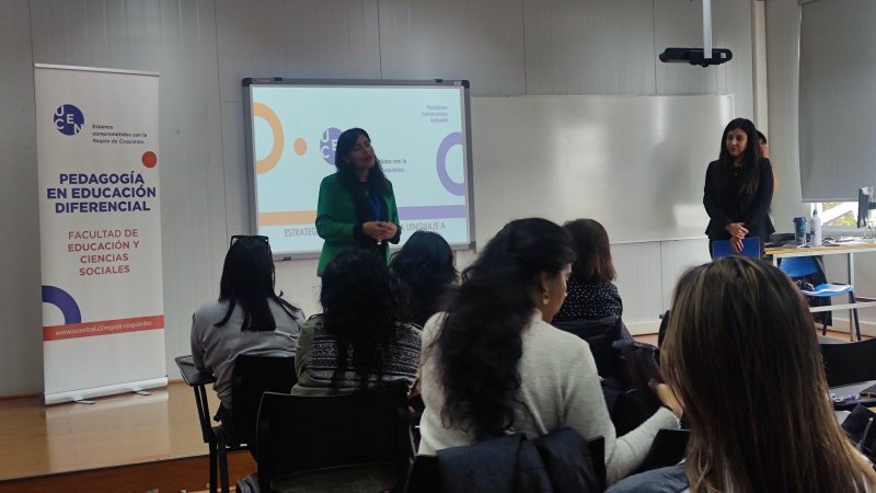 Ped. Educación Diferencial e Integra realizan importante jornada de capacitación en La Serena