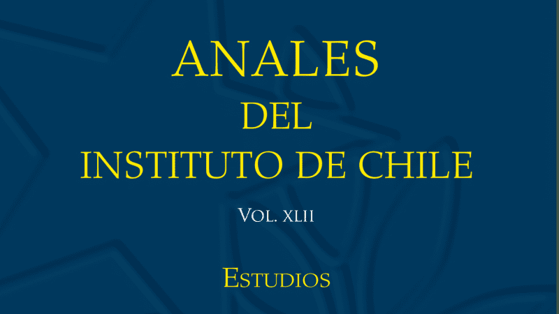 Profesora Ana María Wegmann es invitada a publicar en la versión nº 42 de los Anales del Instituto de Chile