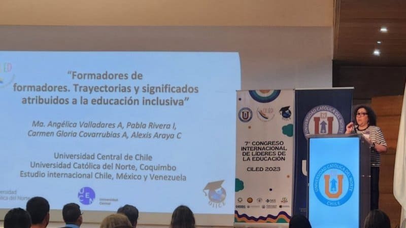 Equipo académico investigador de la carrera de Educación Diferencial participó en Congreso Internacional de Líderes en Educación