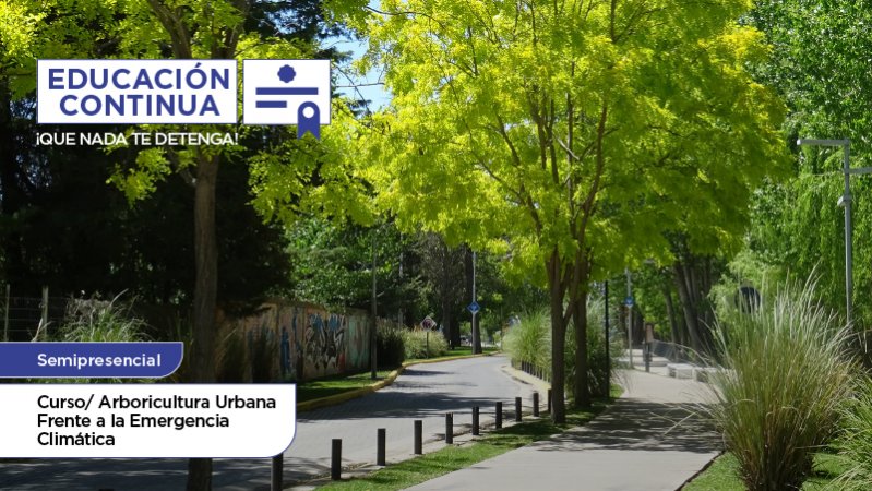 Curso de Arboricultura Urbana Frente a la Emergencia Climática