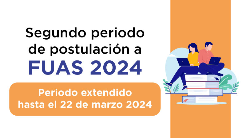 ¡Extensión de plazo! para la segunda postulación a beneficios estudiantiles 2024