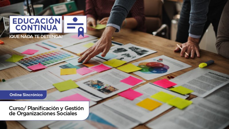 Curso Planificación y Gestión de Organizaciones Sociales