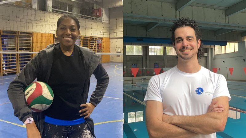 ¡Bienvenidos a la U.Central! Natación y Vóleibol Femenino tienen nuevos entrenadores