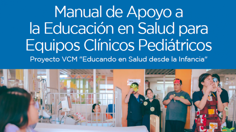 Manual de Apoyo para Educación en Salud de Equipos Clínicos Pediátricos
