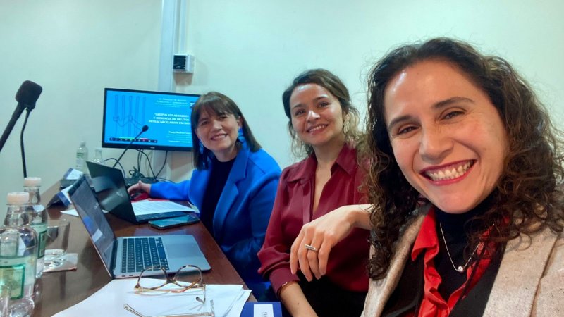 Paula Medina, docente de la Facdeh tuvo una destacada participación en las VIII Jornadas de Mujeres Penalistas y Criminólogas