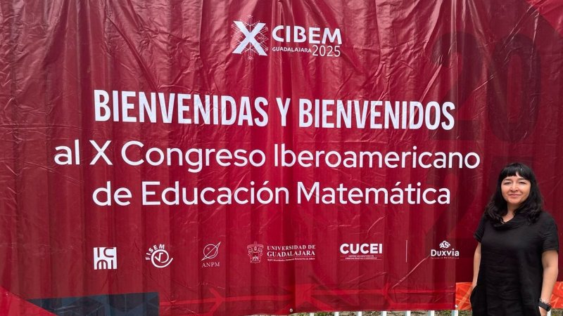 Dra. Tania Andrade representó a la FED en importante congreso de Educación Matemática en México