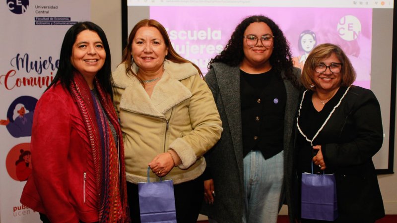 Con emotiva ceremonia, la carrera de Publicidad cerró el primer semestre del programa “Mujeres y Comunicación”