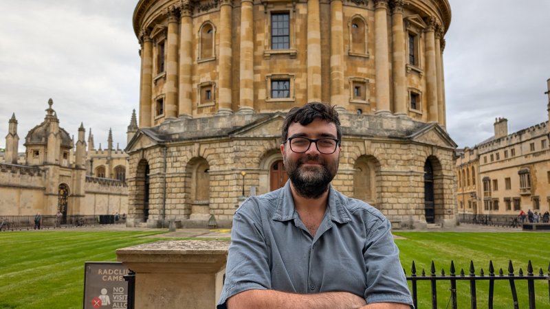 Doctorando Pablo Viollier realizó visita académica a la Universidad de Oxford