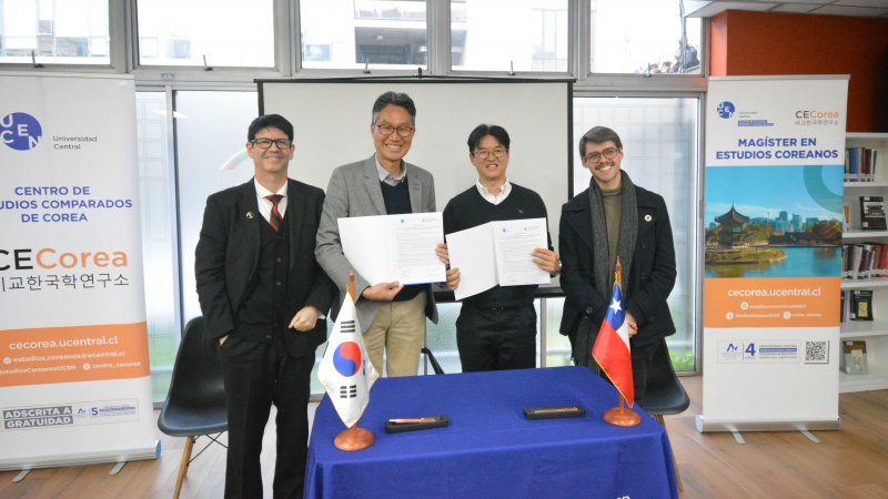 Centro de Estudios Comparados de Corea fortalece sus lazos académicos con un nuevo acuerdo de colaboración