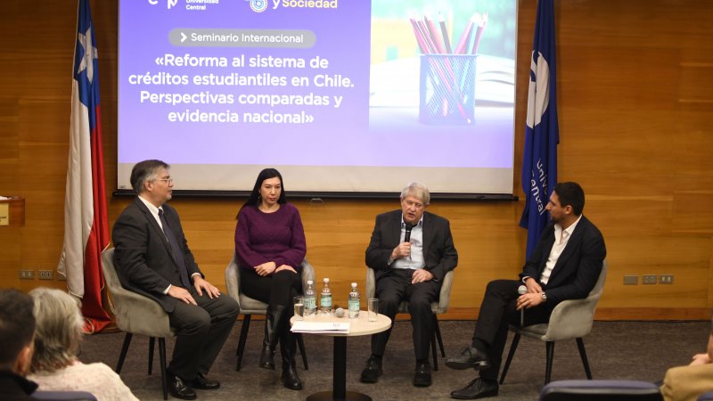 Seminario Internacional en la Universidad Central abordó la reforma al sistema de créditos estudiantiles en Chile
