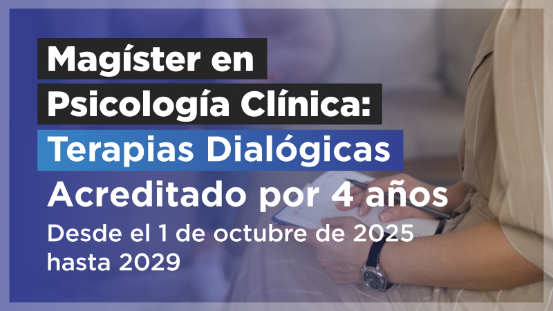 Excelencia reconocida: Magíster en Psicología Clínica de la Famedsa fue acreditado por cuatro años