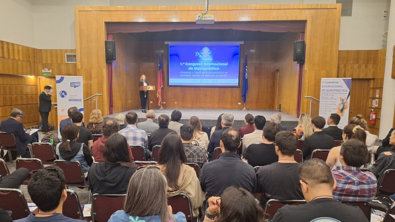 Universidad Central fue sede del primer Congreso Internacional de Quiropráctica