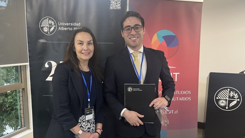 Estudiante del Magíster en Derecho Corporativo participó en las VII Jornadas Académicas de Derecho Tributario